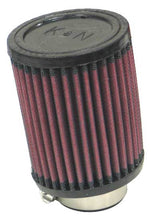Load image into Gallery viewer, K&amp;N Filter Universal Rubber Filter 1 3/4 inch 10 Degree Flange 3 1/2 inch OD 4 1/2 inch Height - RU-1030