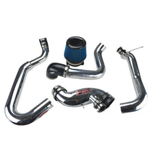 Load image into Gallery viewer, Injen 03-06 Evo 8/9/MR Cast Aluminum Intake System w/ Full Intercooler Piping Polished Short Ram Int - SP1898P
