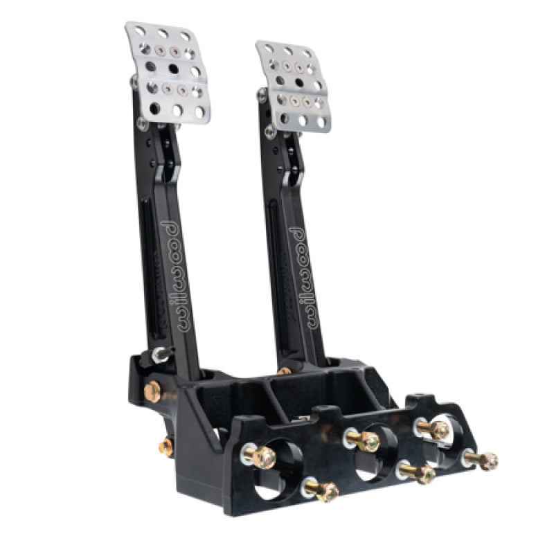 Wilwood Reverse Swing Triple Master Cylinder Pedal w/Tru-Bar - 340-17804