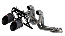 Load image into Gallery viewer, Borla 2017-2022 Ford GT 3.5L V6 AT/MT RWD 2DR 3-2in ATAK Catback 5in Dual Round Angle Cut CF Tips - 140818CF