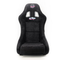 Load image into Gallery viewer, NRG FRP Bucket Seat ULTRA Edition - Medium (Black Alcantara/Gold Glitter Back) - FRP-303BK-ULTRA