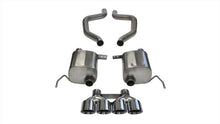 Load image into Gallery viewer, Corsa 17-19 Chevy Corvette Z06 (Grand Sport Only) 3in Axle Back Xtreme Exhaust Pol Quad 4.5in Tip - 14766