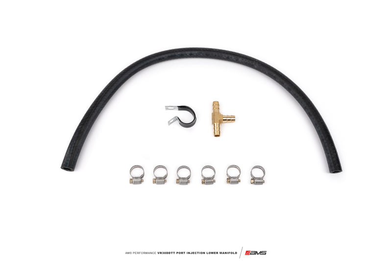 AMS Performance Infiniti Q50/Q60 Port Injection Lower Manifold - Black - ALP.28.08.0002-1