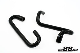 do88 Volvo 740/940 Turbo 92-98 Idle Valve Hoses Black - DO88-KIT34S