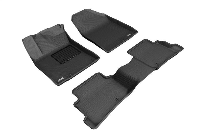 3D MAXpider 17-21 Hyundai IONIQ Electric Kagu Black Full Set - L1HY09001509
