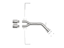 Load image into Gallery viewer, aFe Takeda 3in-2.5in 304 SS Axle-Back Exhaust w/Polished Tip 19-20 Hyundai Veloster I4-1.6L(t) - 49-37012-P