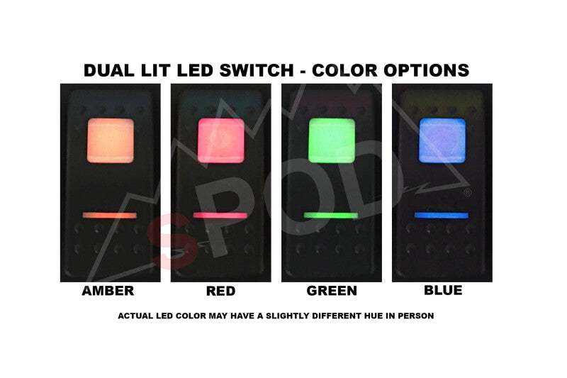 sPOD BantamX Modular w/Green LED for 84in Battery Cables - BXMOD84G