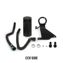 Load image into Gallery viewer, Mishimoto 11-14 Ford F-150 EcoBoost 3.5L Baffled Oil Catch Can Kit - Black - MMBCC-F35T-11SBE