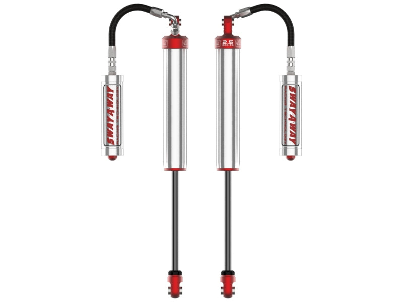 aFe Sway-A-Way 2.5 Rear Shock Kit w/ Remote Reservoirs for 0-1.5 IN Lifts Ford F-250/F-350 17-24 4WD - 302-0056-10