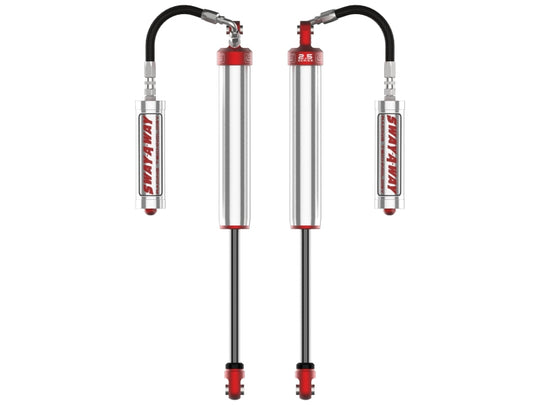 aFe Sway-A-Way 2.5 Rear Shock Kit w/ Remote Reservoirs for 0-1.5 IN Lifts Ford F-250/F-350 17-24 4WD - 302-0056-10