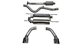 Corsa 2012-2025 Scion FRS / Subaru BRZ Polished Sport Cat-Back Exhaust - 14864