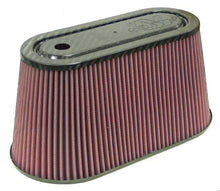 Load image into Gallery viewer, K&amp;N Universal Air Filter with Carbon Fiber Top &amp; Base-6in Base O/S W x 3.938in Top O/S W x 6in H - RP-5070