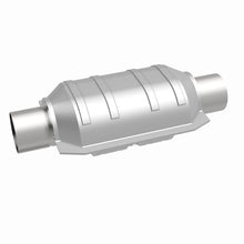 Load image into Gallery viewer, MagnaFlow Univ Cat Conv 2in Inlet/Outlet Center/Center Oval 9in Body L/6.5in Width/13in OA Length - 458014
