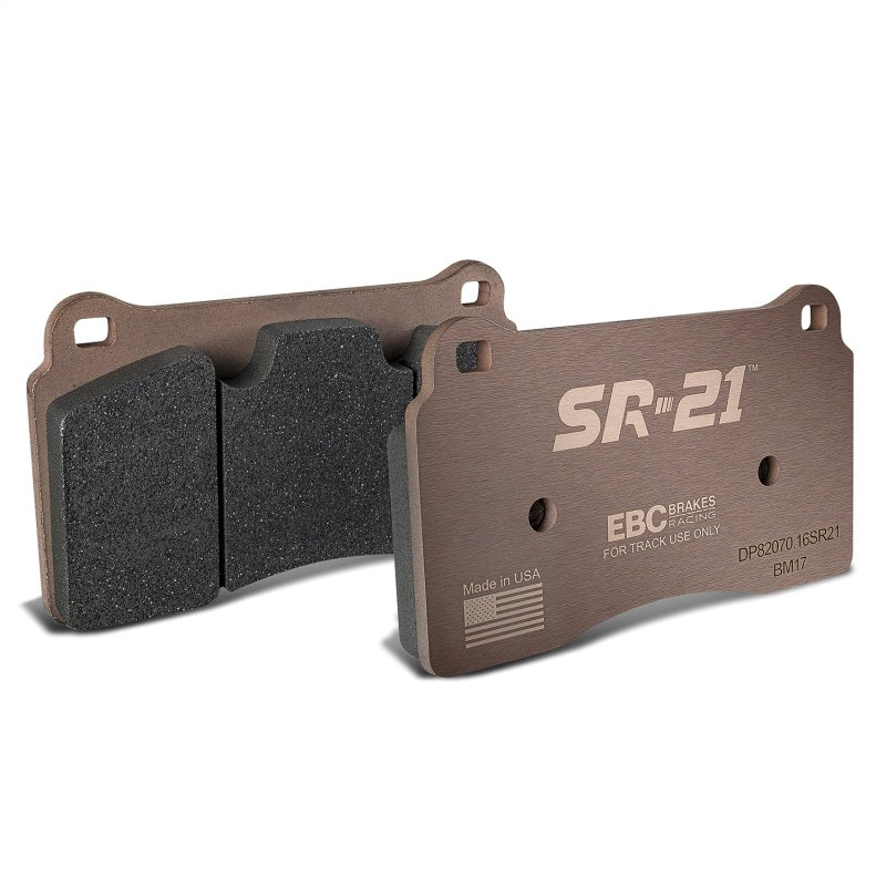 EBC Racing 2009+ AC MK VI 6.2L SR-21 Sintered Race Front Brake Pads - DP82070.16SR21