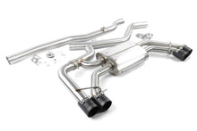 Load image into Gallery viewer, Dinan 18-25 BMW X3 M40i/X4 M40i (G01/G02) Valved Catback Exhaust System - Black Tips - D660-0099-BLK