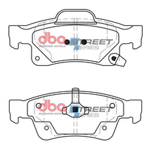 Load image into Gallery viewer, DBA 11-20 Dodge Durango (Solid Rear rotor) Street Series Rear Brake Pads - DB2217SS