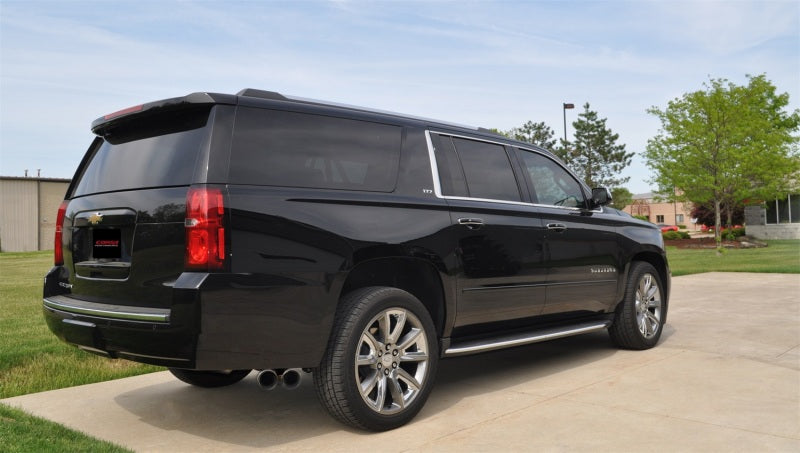 Corsa 2015-2020 GMC Yukon XL 1500 5.3L V8 3in Cat-Back Single Side Exit Twin 4in Polished Tips - 14748