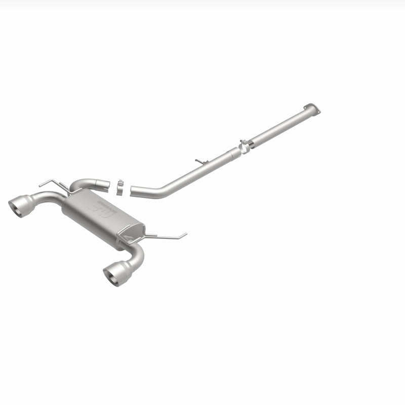 MagnaFlow Cat-Back 03-09 Nissan 350Z Street SS 2.5in Dual Split Rear Exit Polished 4.5in Tips - 19342