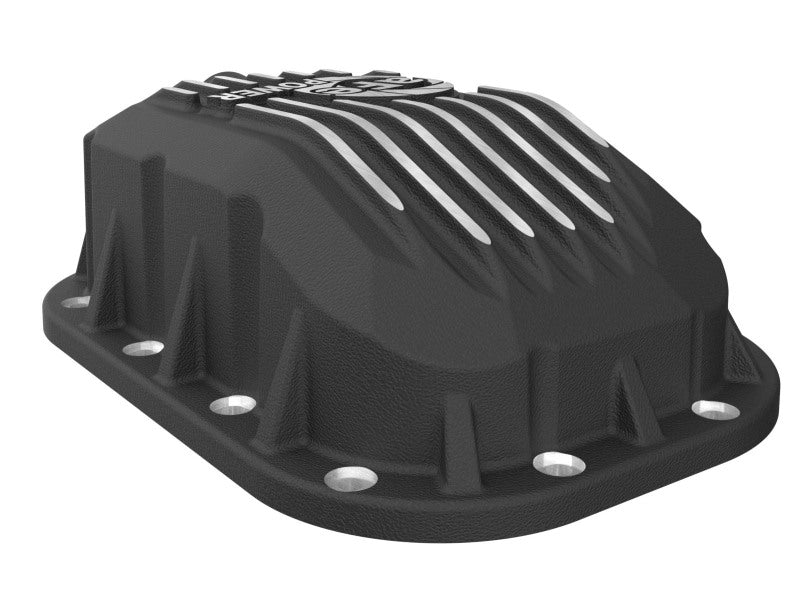 aFe POWER Pro Series Engine Oil Pan Black w/ Machined Fins Jeep Wrangler (JL)/Gladiator 18-25 V6 - 46-71470B