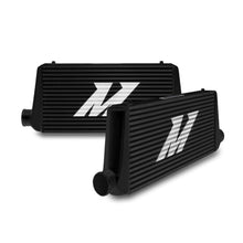 Load image into Gallery viewer, Mishimoto Universal Black R Line Intercooler Overall Size: 31x12x4 Core Size: 24x12x4 Inlet / Outlet - MMINT-URB