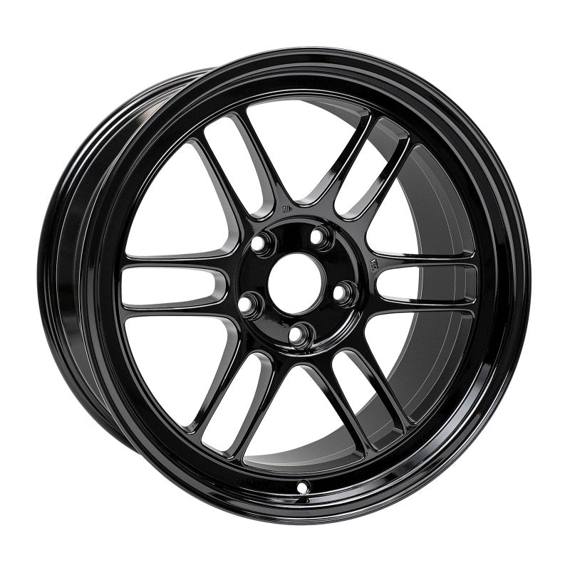 Enkei RPF1 18x9.5 5x114.3 38mm Offset 73mm Bore Gloss Black Wheel MOQ 40 - 3798956538GB