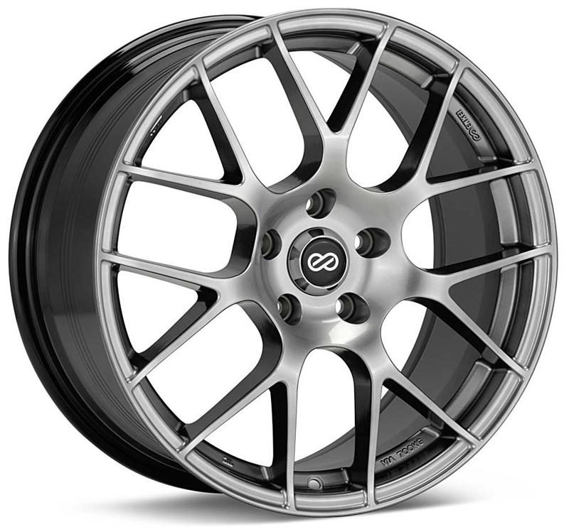 Enkei Raijin 18x9.5 35mm Offset 5x114.3 Bolt Pattern Hyper Silver Wheel - 467-895-6535HS