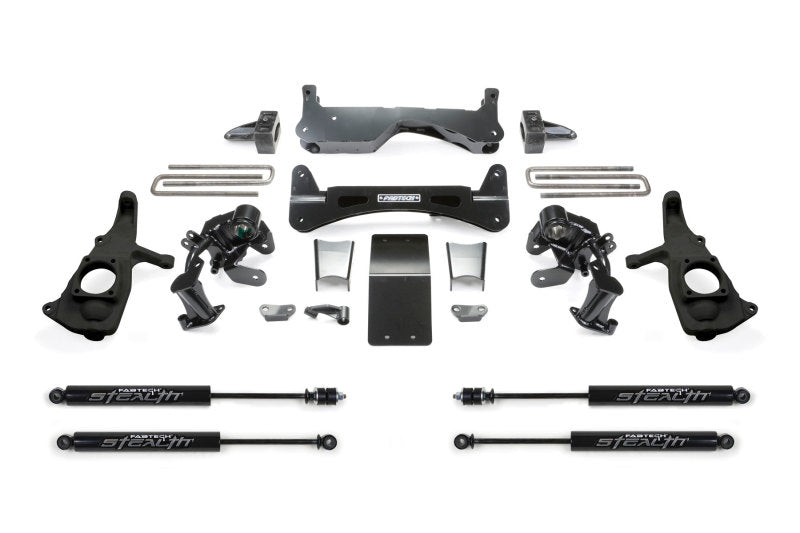 Fabtech 11-19 GM 3500HD 2WD/4WD 6in Rts Sys w/Stealth - K1051M