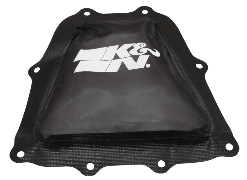 K&N Drycharger Wrap Black 7.313in L 7.25in W 1.313in H - YA-4514DK