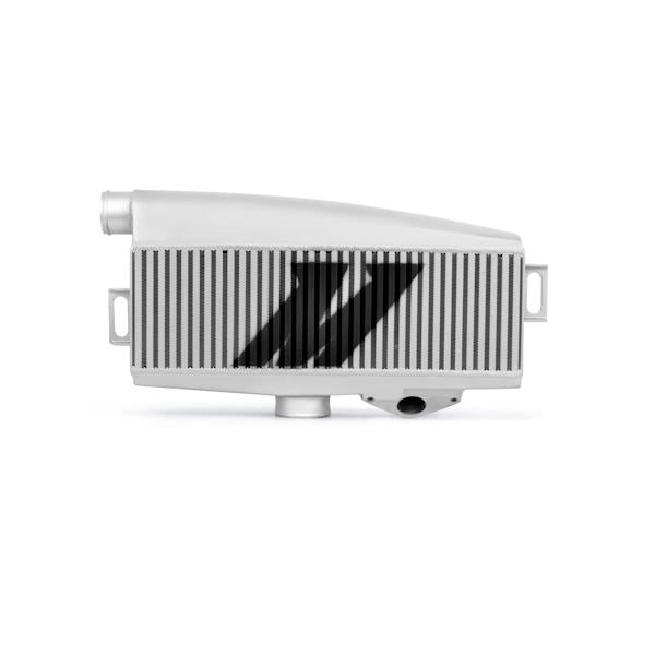 Mishimoto Subaru 02-07 WRX/04-07 STi Top-Mount Intercooler Kit - Silver/Black Hoses - Not For iRHD - MMTMIC-WRX-01SLBK