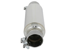 Load image into Gallery viewer, aFe MACH Force-Xp Resonator 2-1/2 IN Inlet/Outlet x 4 IN Dia. x 12 IN Body x 15 IN Overall Length - 49M10003