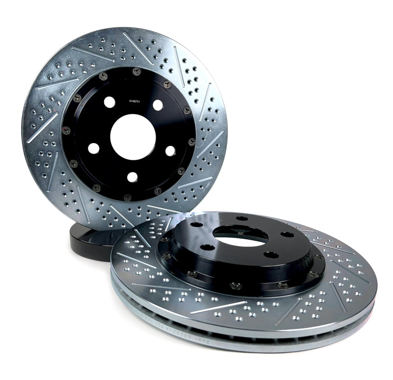 Baer Brakes 16-24 Chevrolet Camaro LT Eradispeed+ Rear SDZ 2-Piece Performance Brake Rotors - 2302072