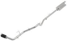 Load image into Gallery viewer, aFe Apollo GT Series 2.5in 409SS 20-21 Jeep Gladiator (JT) V6-3.6L - Black Tip - 49-48089-B