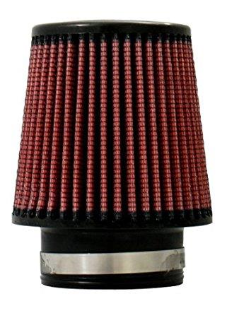 Injen High Performance Air Filter - 3 Black Filter 5 Base / 4 7/8 Tall / 4 Top - X-1020-BR