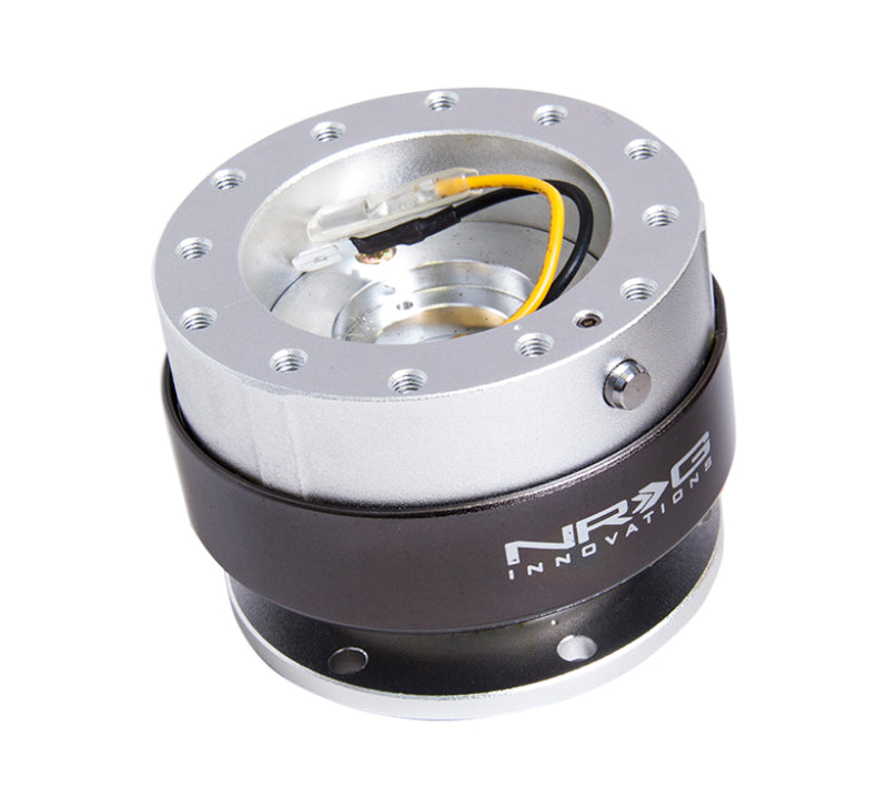 NRG Quick Release Gen 2.0 - Silver Body / Titanium Chrome Ring - SRK-200SL