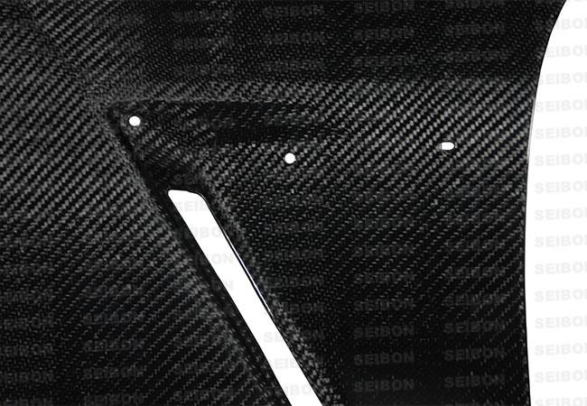 Seibon 09-10 Nissan GT-R R35 OEM Style Carbon Fiber Fenders - FF0910NSGTR-OE