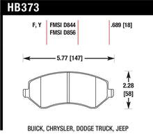 Load image into Gallery viewer, Hawk HPS Street Brake Pads - HB373F.689