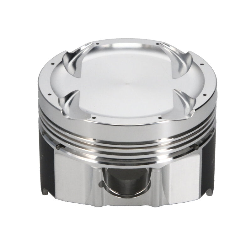 Manley Mitsubishi Evo VIII/IX 4G63/4G63T 85.5mm Bore 8.5:1 Comp Ratio -12.1cc Dish T/T Piston Set - 606305CE-4