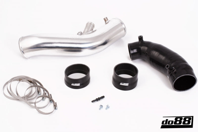 do88 SAAB 9-3 2.8T V6 06-11 Inlet Pipe w/Black Hoses - IR-100S