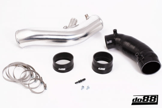do88 SAAB 9-3 2.8T V6 06-11 Inlet Pipe w/Black Hoses - IR-100S