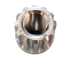 Load image into Gallery viewer, NRG 200 Series M12 X 1.5 Titanium Lug Nut Set - 21 Pc w/Lock Key Socket - Silver - LN-T200SL-21
