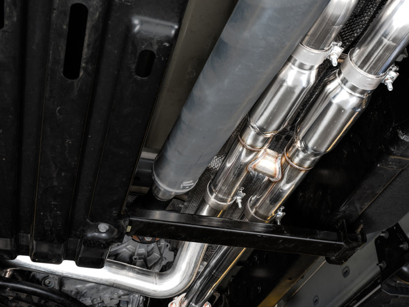 AWE Tuning 2021 RAM 1500 TRX 0FG Cat-Back Exhaust - Chrome Silver Tips - 3015-32004