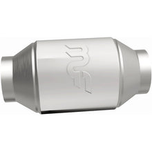 Load image into Gallery viewer, MagnaFlow Premium High Flow Metallic Converter 5in OD - 3in In / 3in Out - 69019