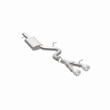 Load image into Gallery viewer, MagnaFlow 12-13 VW Golf L4 2.0L Turbocharged Dual Center Rear Exit Stainless Cat Back Perf Exhaust - 15156