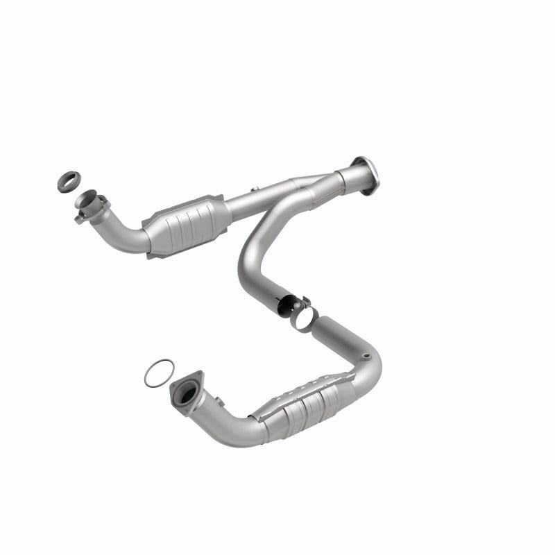 MagnaFlow Direct Fit Catalytic Converter 07-09 Hummer Truck H2 Y-Pipe Assy - 49679