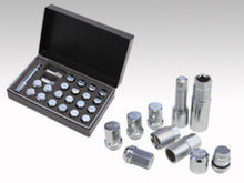 Load image into Gallery viewer, Rays M12x1.25 19mm Hex w/ 2 Piece Double Lock Nut Set - Chrome - W19DL12125C