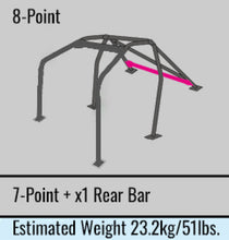 Load image into Gallery viewer, Cusco Chromoly THRU DASH 2 Pass Roll Cage 8 PT Nissan R33 (S/O / No Cancel) - 232 265 G