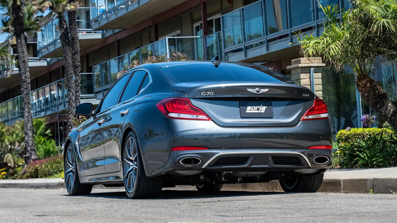 Borla 19-21 Genesis G70 3.3L V6 Twin Turbo S-type Cat-Back Exhaust - 141018