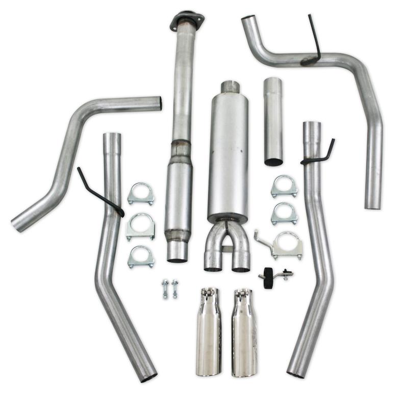 MBRP 11 Ford F-150 5.0L V8 Aluminized Cat Back Dual Split Rear Exit - S5234AL