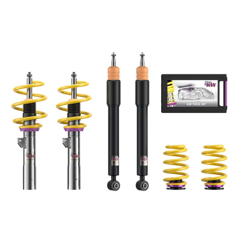 KW Coilover Kit V1 Mini Cooper (F55) Hardtop 4DR w/o Dynamic Damper Control - 102200AT