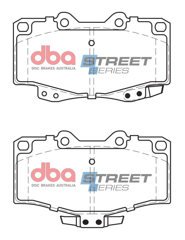 DBA 95-02 Toyota 4Runner (297mm Front Rotor) Street Series Front Brake Pads - DB1149SS